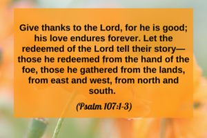 Thanksgiving Bible verses