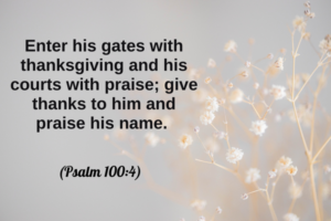 gratitude verses
