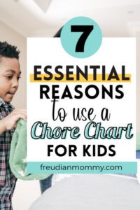 Responsibility chore chart for kids