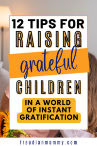 how to raise thankful kids