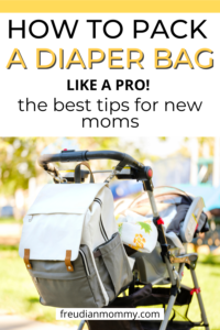 how to pack diaper bag